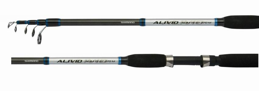 Удилище телескопическое SHIMANO ALIVIO SLIM TE 30H — телескопическое удилище, снасть для рыбалки | Алматы, Казахстан