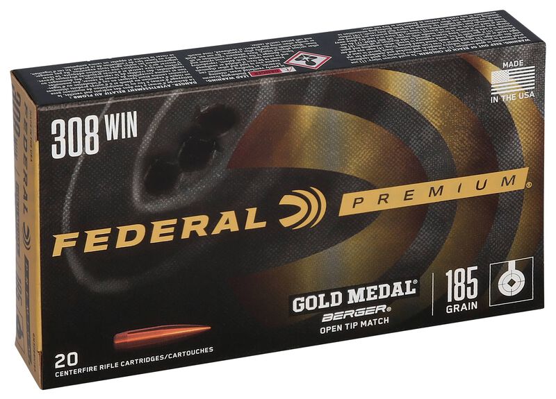 Купить Патрон для нарезного оружия FEDERAL PGM (.308 Win.) BERGER JUGGERNAUT OTM (BJ-OTM)(185grs)(11,99г) в Алматы | Казахстан | Корган Центр