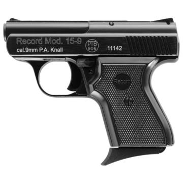 Газовый пистолет RECORD Мод. 15-9 BLACK (к.-бр: 9мм P.A.)(5-зарядный) — купить газовые пистолеты в Алматы | Доставка по Казахстану