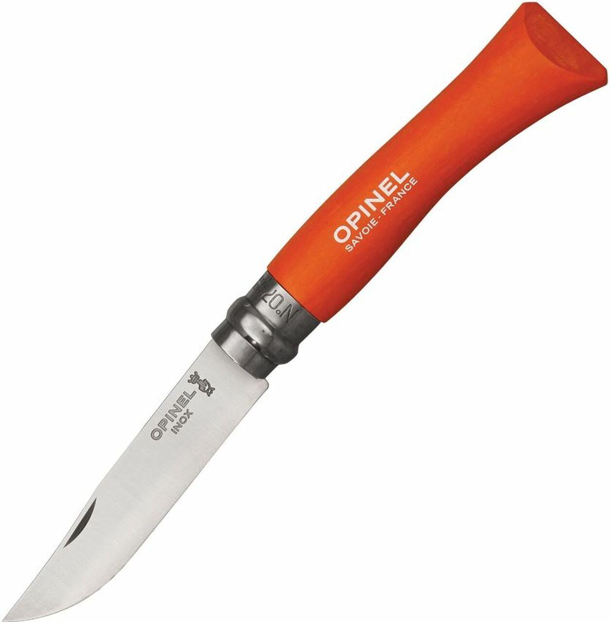 Купить Нож складной Opinel №7 BUSHWHACKER ORANGE в Алматы — магазин Korgan Center | Казахстан | Доставка во все регионы