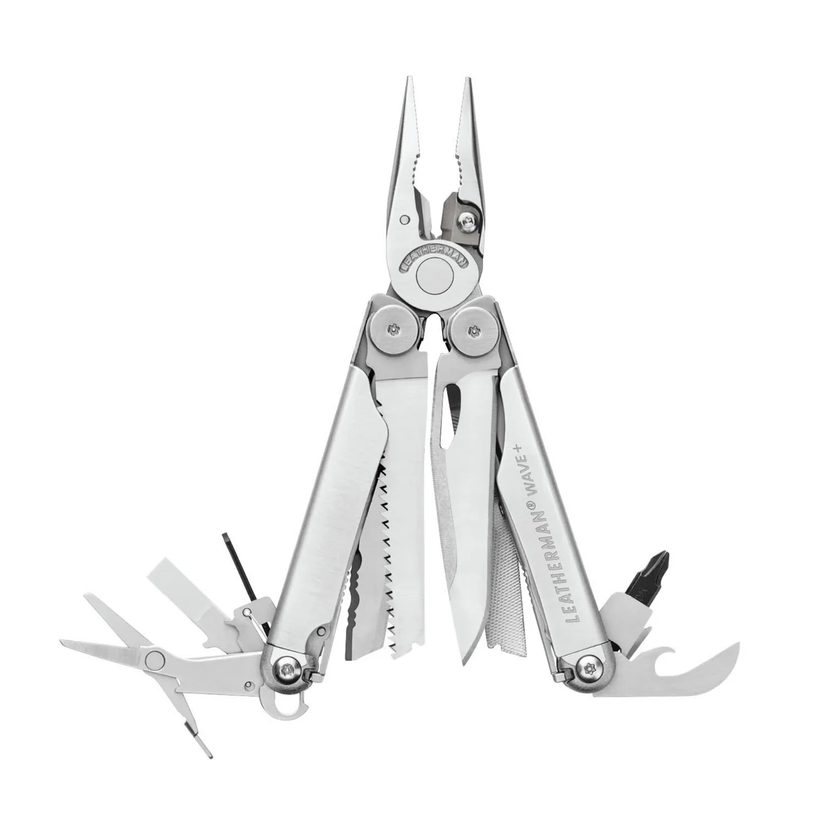 Мультиинструмент LEATHERMAN Мод. WAVE+ SILVER для охоты и туризма в Алматы, Казахстан