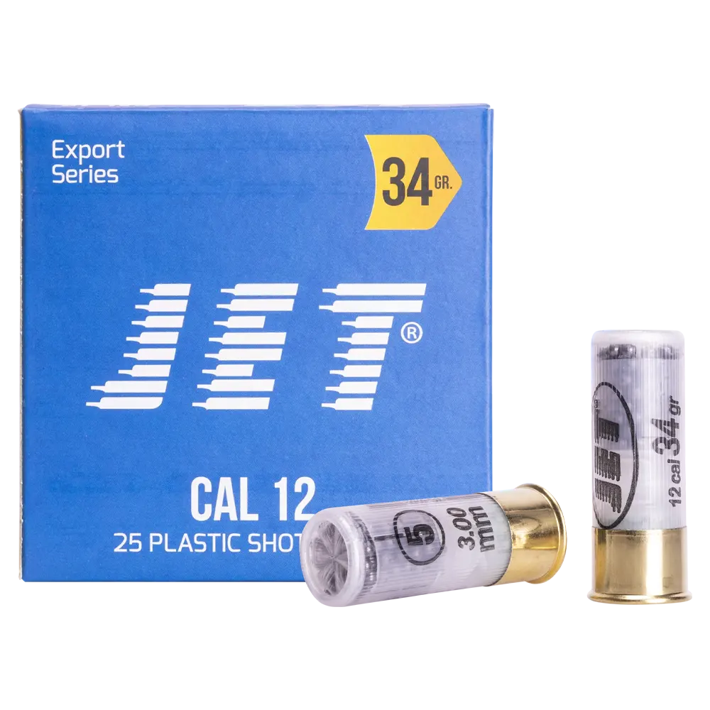  Патрон для гладкоствольного оружия JET (12/70)(34г)(№5)(3,0мм) в Алматы | Казахстан | Корган Центр | KORGAN