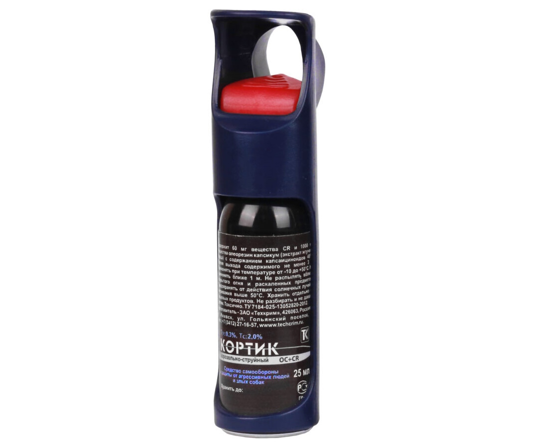 Газовый баллон Кортик  (25мл) аэрозольно-струйный, футляр —  купить в Алматы