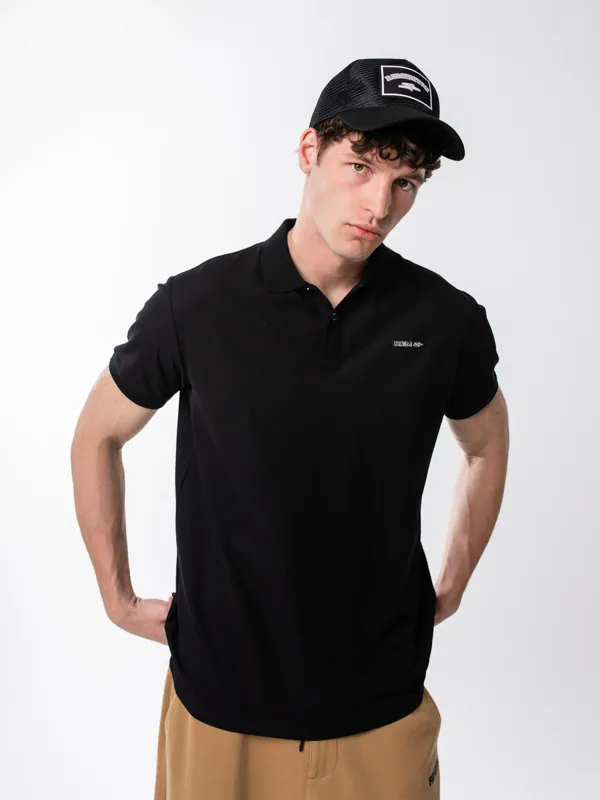 Футболка поло мужская Remington Polo Black — одежда для охоты, рыбалки, туризма и города | KORGAN.KZ