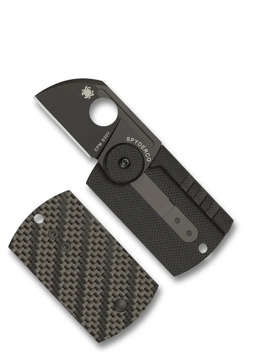 Купить Складной нож SPYDERCO Мод. DOG TAG FOLDER BB в Алматы — магазин Korgan Center | Казахстан | Доставка во все регионы