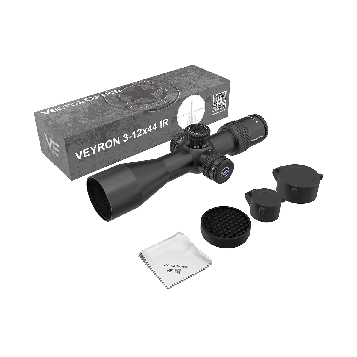 Оптический прицел VECTOR OPTICS Мод. VEYRON 3-12x44 SFP для охоты в Алматы, Казахстан
