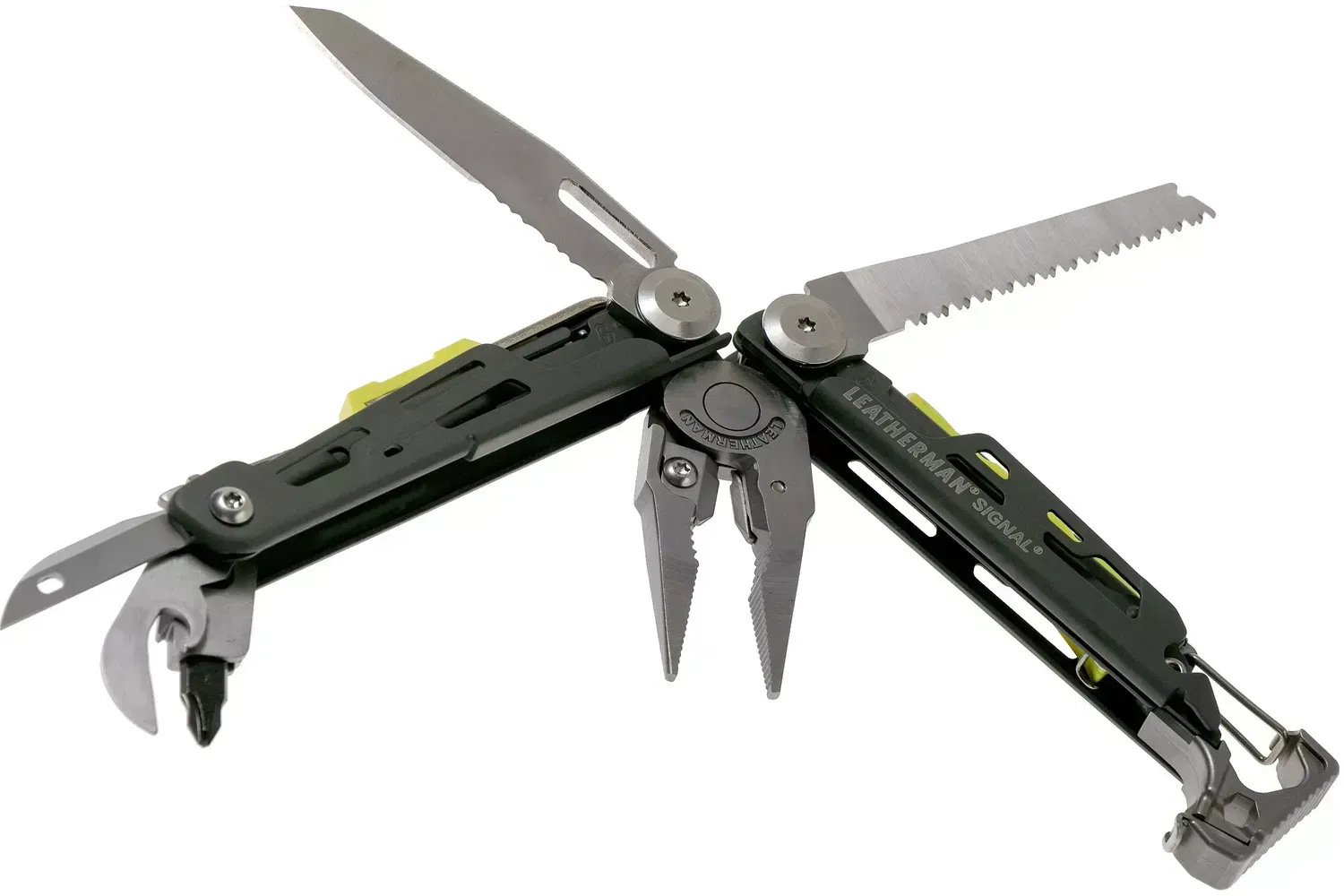Мультиинструмент LEATHERMAN Мод. SIGNAL GREY для охоты и туризма в Алматы, Казахстан