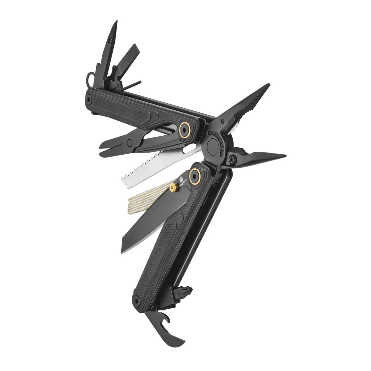 Мультиинструмент LEATHERMAN Мод. WAVE ALPHA OBSIDIAN BLACK для охоты и туризма в Алматы, Казахстан