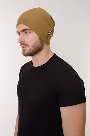 Шапка TRITON "Fleece" (тк.флис-эластик)(бежевый) — головной убор для рыбалки, охоты и туризма | KORGAN.KZ