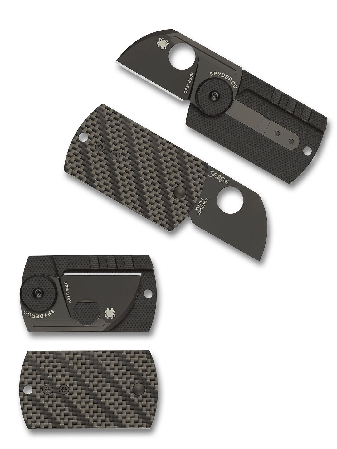 Купить Складной нож SPYDERCO Мод. DOG TAG FOLDER BB в Алматы — магазин Korgan Center | Казахстан | Доставка во все регионы