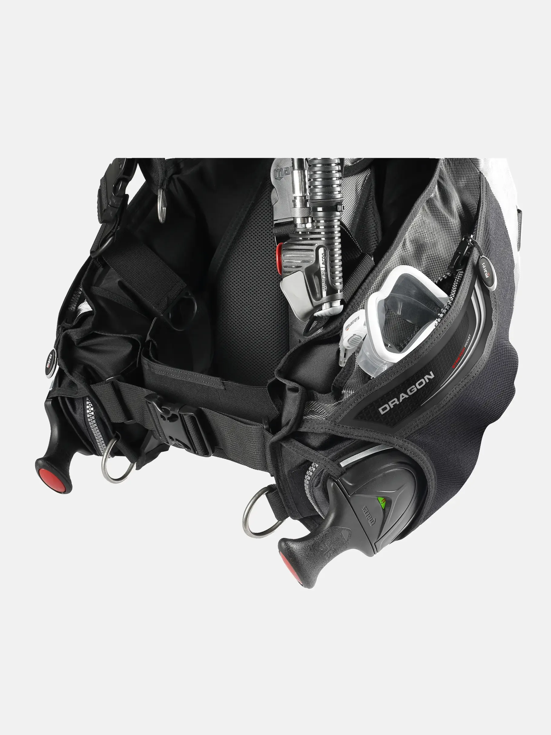 Жилет-компенсатор BCD MARES Мод. DRAGON SLS — рыболовные и охотничьи товары в Алматы | KORGAN.KZ