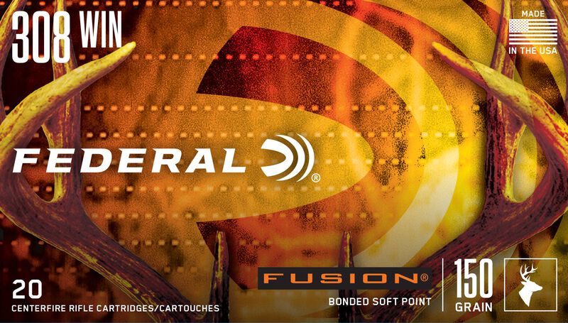 Купить Патрон для нарезного оружия FEDERAL (.308 Win.) FUSION (FSP)(150grs)(9,72г) в Алматы | Казахстан | Корган Центр