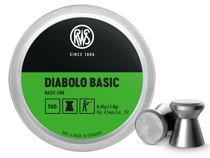 Пульки RWS Мод. Basic Diabolo купить в Алматы | Магазин Корган Центр