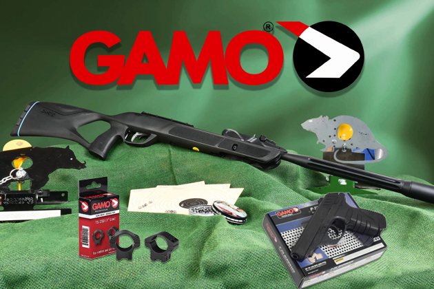 Новое поступление пневматического оружия GAMO и аксессуаров