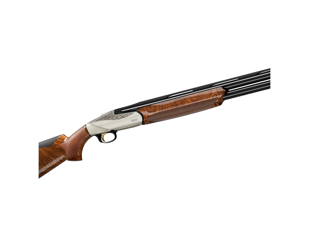 Гладкоствольное ружье BENELLI Мод. 828S A.I. SILVER WOOD P-COMFORT CRIO  (двуствольное) для охоты и спортивной стрельбы в Алматы, Казахстан