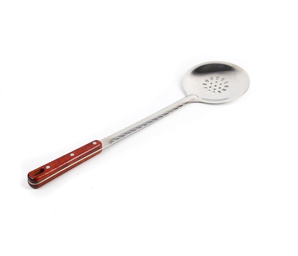 Шумовка из нержавеющей стали 47 см — портативный гриль, барбекю или мангал для отдыха на природе в Алматы