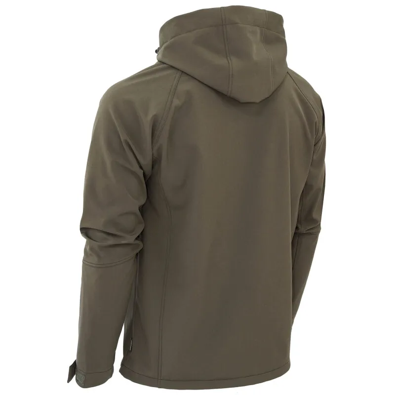 Куртка мужская "Extreme". Ткань софт-шелл на флисе (88%нейлон/12%эластан). Мембрана 10000мм/10000 г/м2/24 часа. Teflon. Серый — куртки, жилеты, маскировочные костюмы, одежда для рыбалки и охоты | KORGAN Казахстан