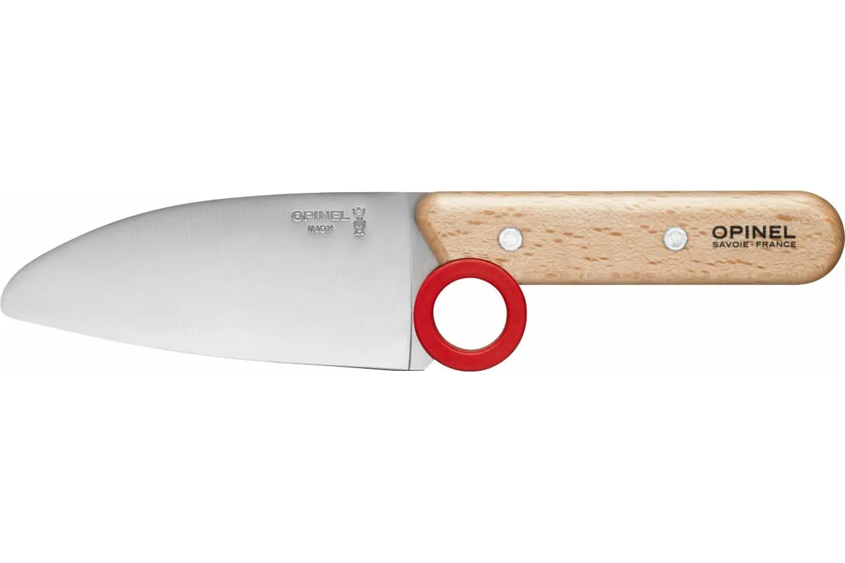 Нож  кухонный  Opinel  "Маленький Шеф" + защита для пальцев для кухни в Алматы, Казахстан