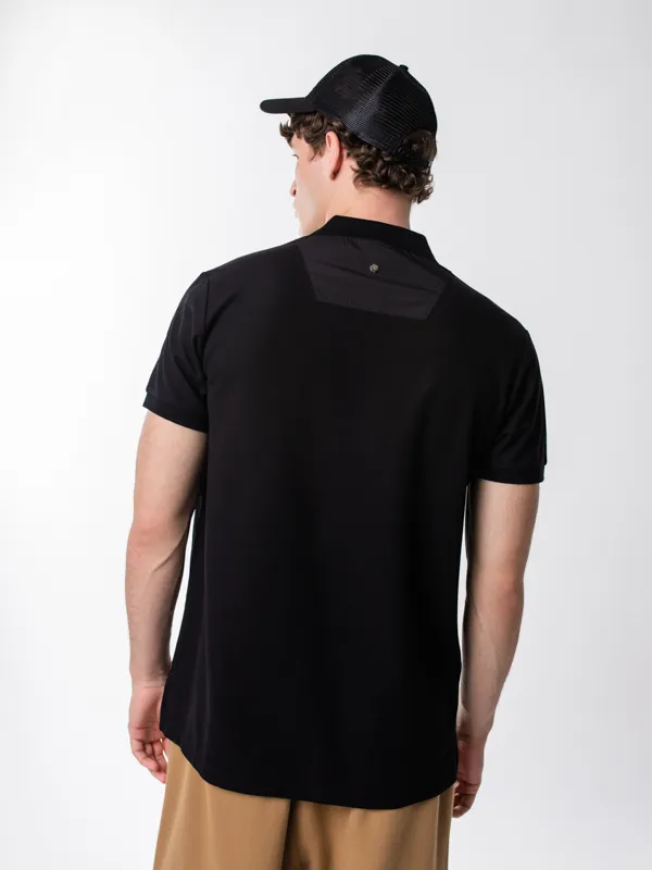 Футболка поло мужская Remington Polo Black — одежда для охоты, рыбалки, туризма и города | KORGAN.KZ