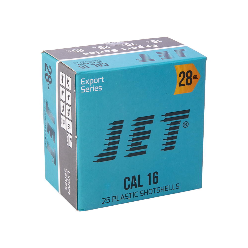  Патрон для гладкоствольного оружия JET 16/70 3 28gr в Алматы | Казахстан | Корган Центр | KORGAN