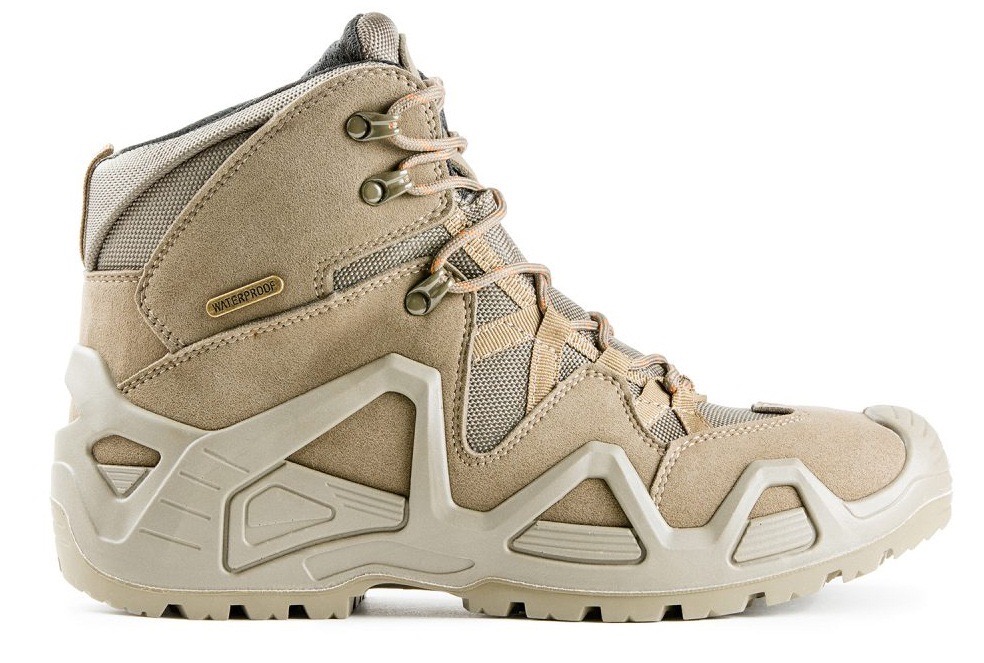 Ботинки демисезонные ELCLAND (текстиль/мембрана)(выс.18см)(бежевый) — обувь, стельки и уход за обувью | KORGAN.KZ