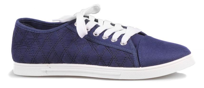 Обувь EVASHOES "КЕДЫ" (текст.)(синий)(шнуровка)(стеганные) — обувь, стельки и уход за обувью | KORGAN.KZ