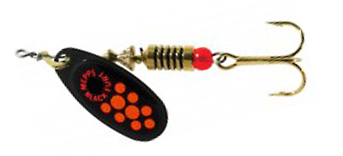 Блесна MEPPS BLACK FURY (black orange dots) — купить Вертушки в Алматы | KORGAN