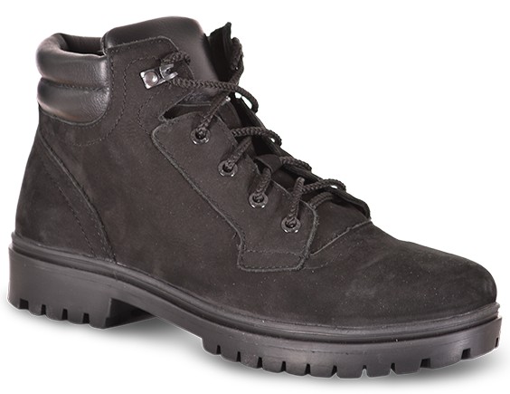 Ботинки зимние ХСН "Пикник" (нубук) (натур. мех) (черный) — обувь, стельки и уход за обувью | KORGAN.KZ