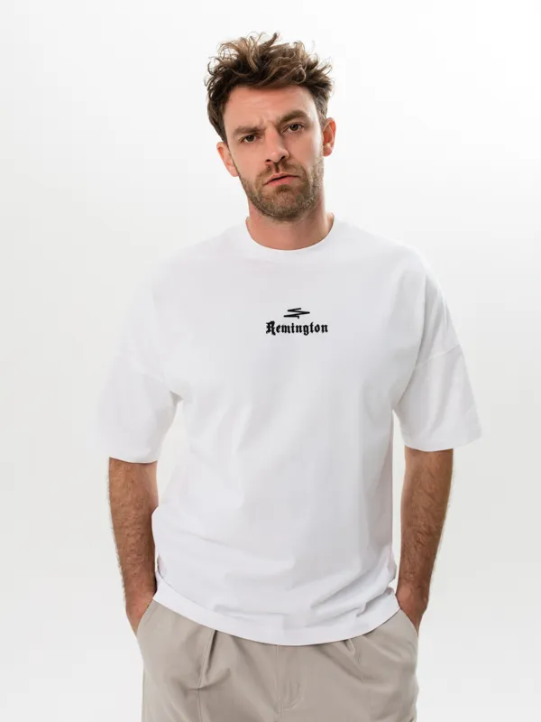 Футболка мужская Remington Street fighter White — одежда для охоты, рыбалки, туризма и города | KORGAN.KZ