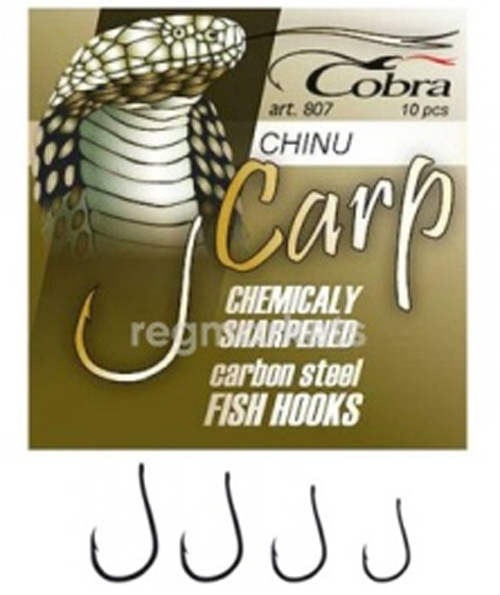 Крючки COBRA Мод. CARP CHINU NSB — рыболовный крючок, снасть и аксессуары для рыбалки | Алматы, Казахстан