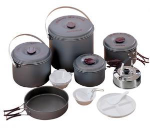 Набор посуды KOVEA (21 предмет) Мод. HARD 10 — туристические аксессуары и снаряжение для кемпинга в Алматы, Казахстан
