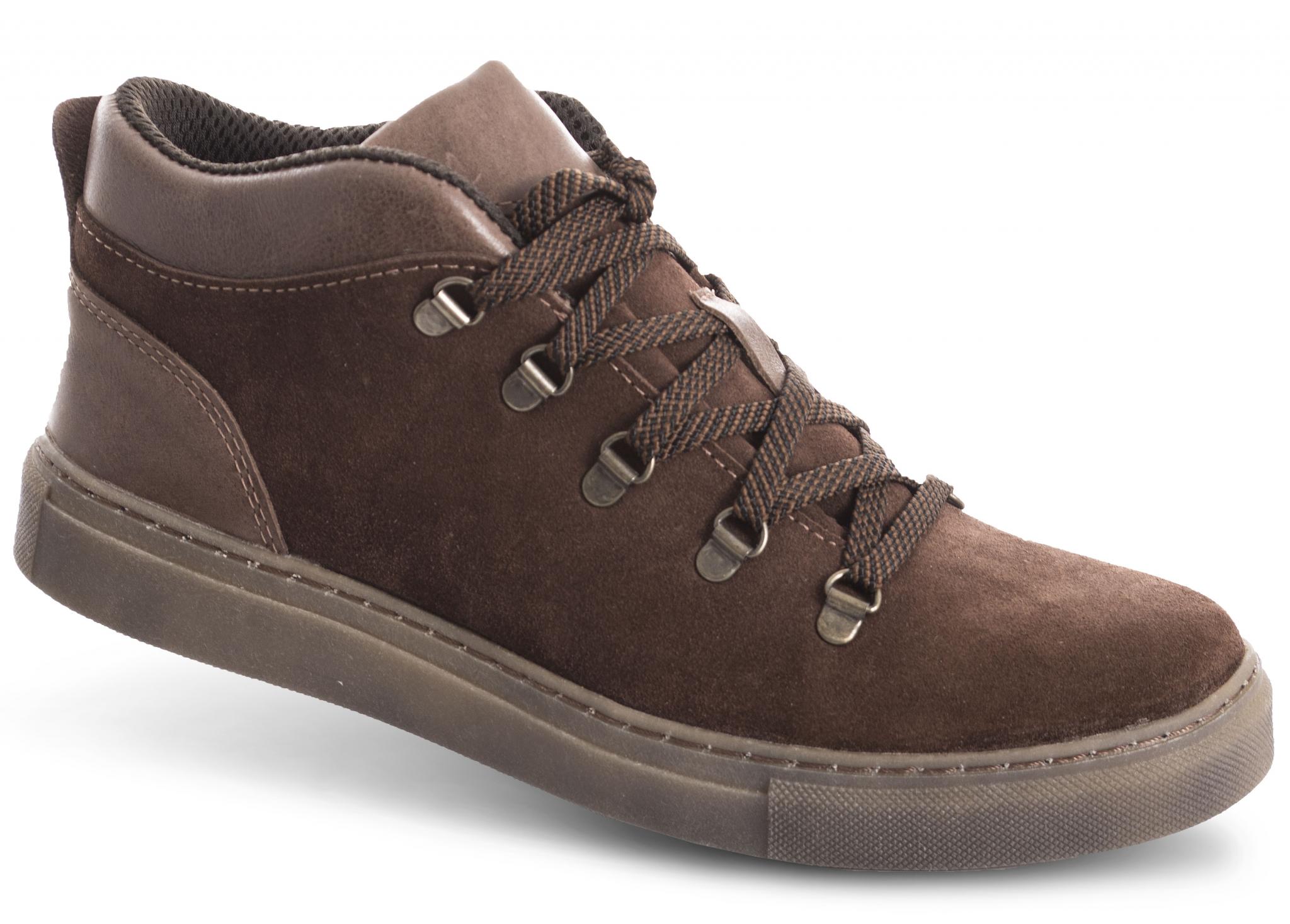 Полуботинки Летние ХСН "Эдисон"(кожа)(коричневые) — обувь, стельки и уход за обувью | KORGAN.KZ