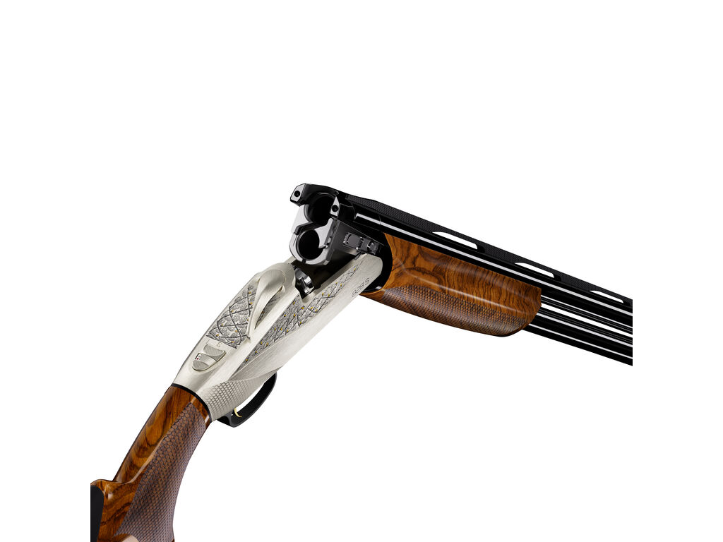 Гладкоствольное ружье BENELLI Мод. 828S A.I. SILVER WOOD P-COMFORT CRIO  (двуствольное) для охоты и спортивной стрельбы в Алматы, Казахстан