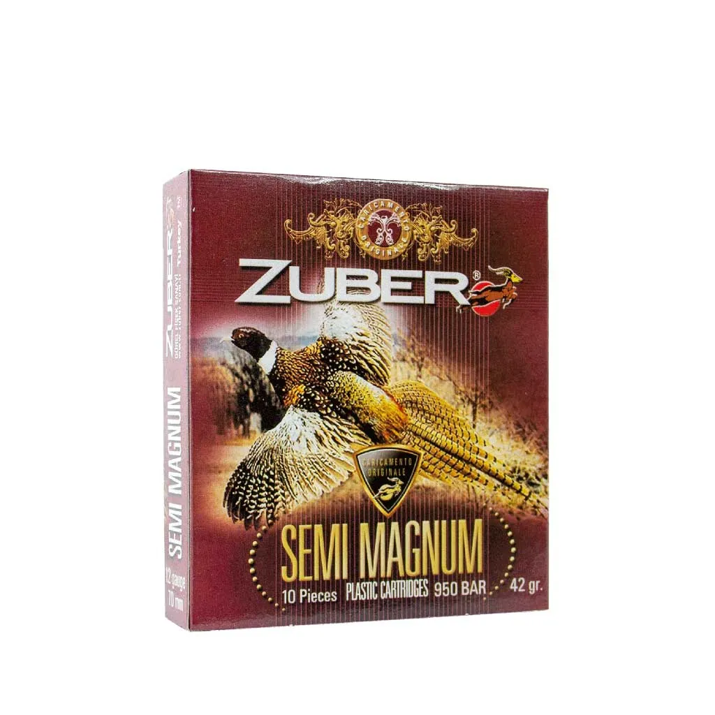  Патрон для гладкоствольного оружия ZUBER Semi Magnum (12/70)(42г)(№4)(3,25мм) в Алматы | Казахстан | Корган Центр | KORGAN