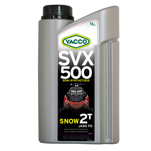 Масло моторное YACCO Мод. SVX 500 SNOW 2T - API TC Масло моторное YACCO Мод. SVX 500 SNOW 2T - API TC
