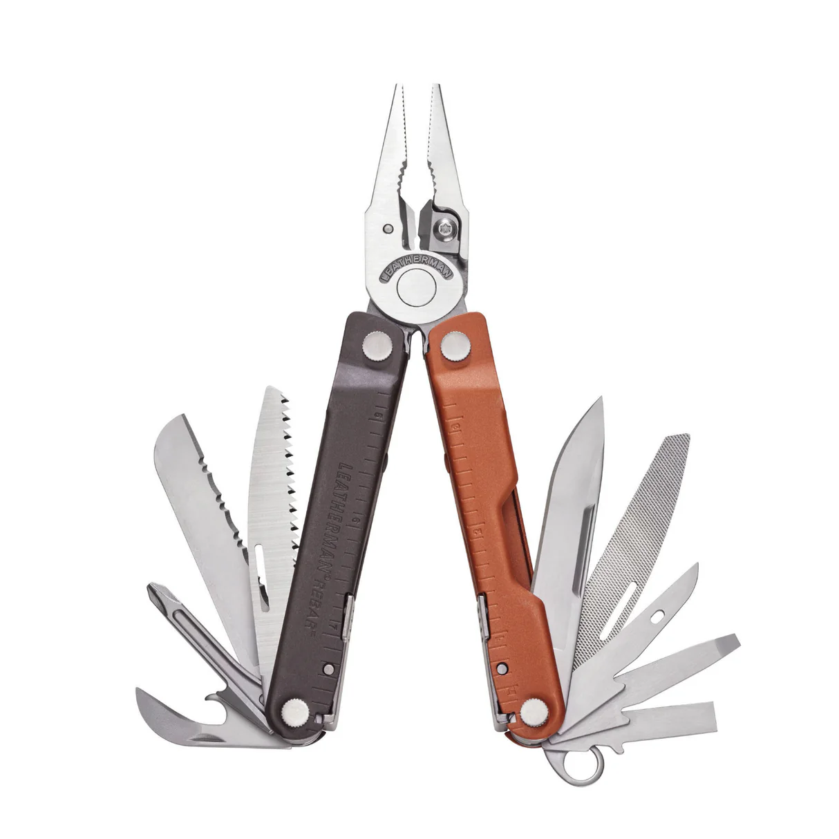 Мультиинструмент LEATHERMAN Мод. REBAR BURNT SIENNA для охоты и туризма в Алматы, Казахстан