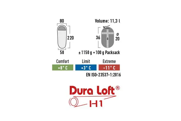 Спальный мешок HIGH PEAK Мод. BLACK ARROW — купить Алматы Korgan.kz