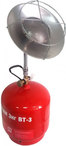 Обогреватель газовый туристический "RADEK" — туристическая газовая плитка или лампа в Алматы