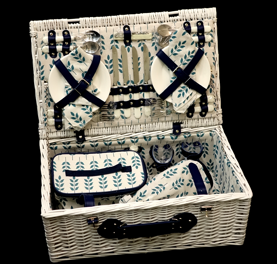 Корзина для пикника ZHIQUAN Мод. ZQ1-3800 на 4 персоны — туристические аксессуары и снаряжение для кемпинга в Алматы, Казахстан