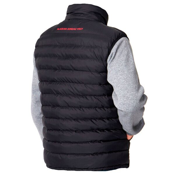 Жилет Alaskan Juneau Vest Black утепленный стеганый черн/красн. для рыбалки и охоты в Алматы, Казахстан