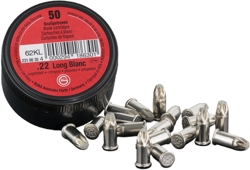 Шумовой патрон GECO калибром .22 l.r. с доставкой по Казахстану