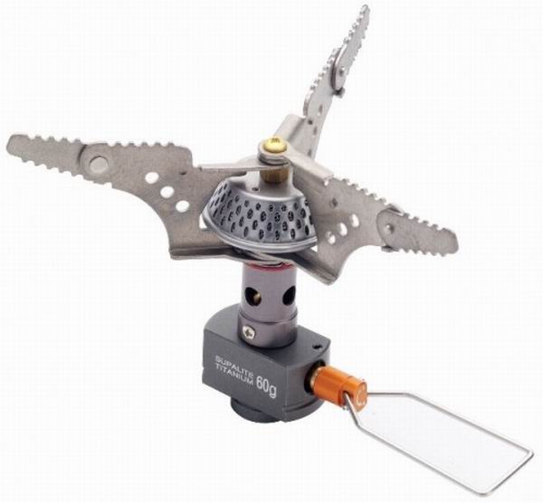 Плитка газовая KOVEA Мод. SUPALITE TITANIUM (от 230г/450г) — газовая плитка или лампа для туризма и кемпинга в Казахстане