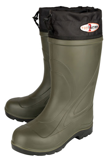 Мужские сапоги из ЭВА "ТОПТЫГИН-2" ПУ (цв.:олива) — технические характеристики, материалы и назначение | KORGAN