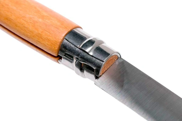 Купить Нож складной Opinel N10 Beech Carbon 6см в Алматы — магазин Korgan Center | Казахстан | Доставка во все регионы