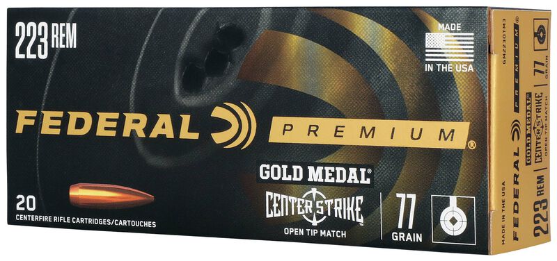 Купить Патрон для нарезного оружия FEDERAL PGM (.223 Rem.) CENTERSTRIKE (OTM)(77grs)(4,99г) в Алматы | Казахстан | Корган Центр