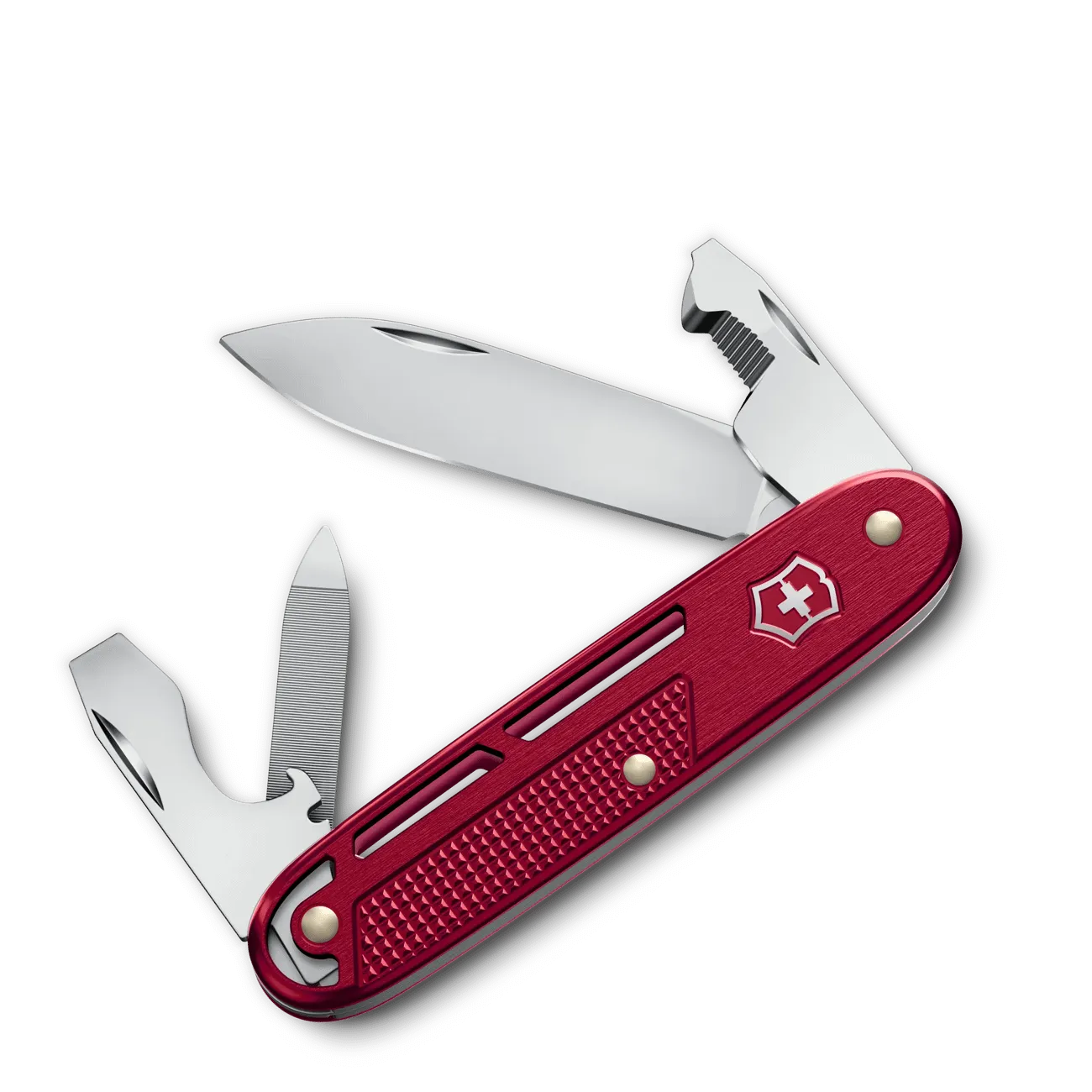 Купить Складной нож VICTORINOX Мод. SYNERGY ALOX RED в Алматы — магазин Korgan Center | Казахстан | Доставка во все регионы