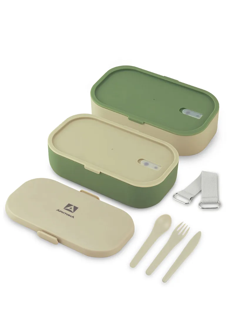 Ланч-бокс АRСTIСA с двумя контейнерами — портативный холодильник или кулер для кемпинга в Алматы