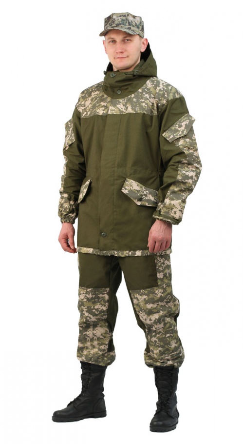 Костюм летний URSUS ГОРКА 3-ТИР (тк.палатка)(хаки) — куртки, жилеты, маскировочные костюмы, одежда для рыбалки и охоты | KORGAN Казахстан