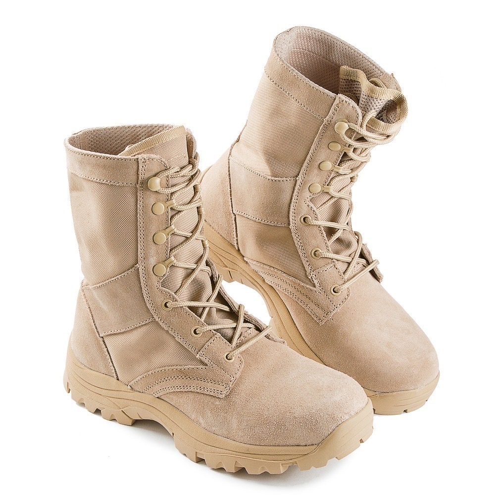 Ботинки летние ЭлитСпецОбувь ГВАРДИЯ (замша/сambrelle)(песок) — обувь, стельки и уход за обувью | KORGAN.KZ