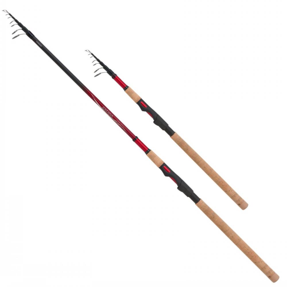 Спиннинг телескопический SHIMANO CATANA EX 24MH — телескопическое удилище, снасть для рыбалки | Алматы, Казахстан